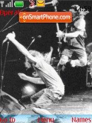 Capture d'écran Pearl Jam thème