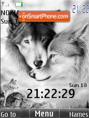 Wolfs (swf 2.0) tema screenshot