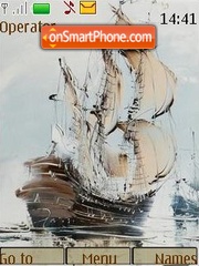 Sailing vessel es el tema de pantalla