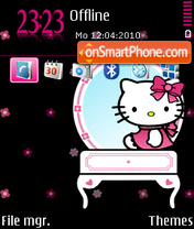 Black Kitty FP2 DIV tema screenshot