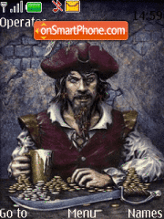 Capture d'écran Pirata thème