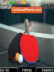 Table tennis tema screenshot