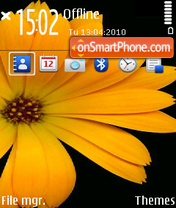 Omnia HD tema screenshot