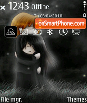 Valentines Night tema screenshot