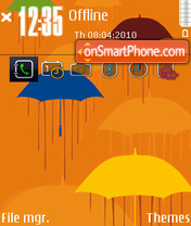 Umbrella 03 tema screenshot