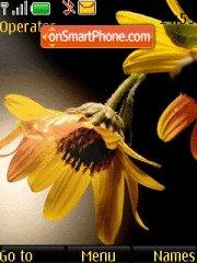 Yellow Flowers tema screenshot