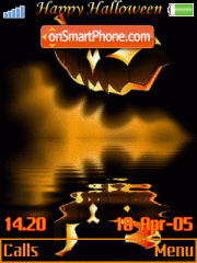 Capture d'écran Evil Pumpkin thème
