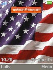 USA Flag tema screenshot