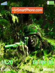 Sniper theme screenshot