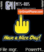 NiceDay tema screenshot