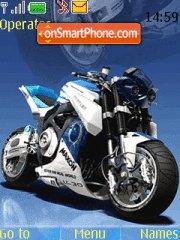 Superbike With Tone theme screenshot