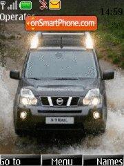 Скриншот темы Nissan X-Trail 01