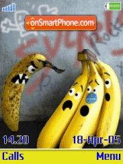 Bananas And Monkey theme screenshot