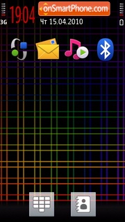 Scotish Rainbow tema screenshot