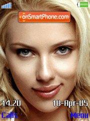 Scarlett Johansson tema screenshot