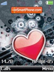 Скриншот темы Heart 18