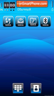 Xperia10 theme screenshot
