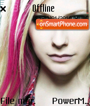 Avril Lavigne 05 tema screenshot