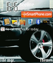 Range Rover tema screenshot