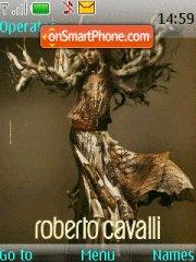 Roberto Cavalli tema screenshot