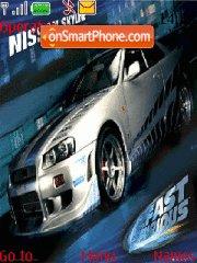 Скриншот темы Fast and Furious 06