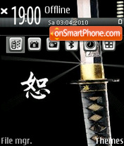 Katana 01 theme screenshot