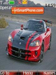 Скриншот темы Dodge Viper 10