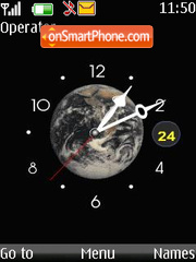 Reloj 1 tema screenshot