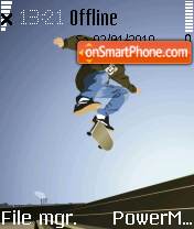 Backside Flip tema screenshot