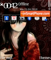 My Beautiful Lady tema screenshot