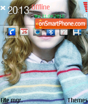 Emma Watson 18 tema screenshot