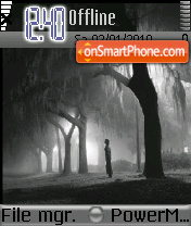 Feel Lonely tema screenshot