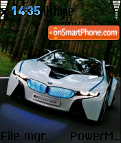 Скриншот темы Bmw Vision 02