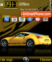 Capture d'écran Nissan 370z Fp1 thème