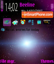 Galaxy Theme-Screenshot