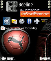 Puma theme screenshot