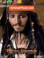 Скриншот темы Pirates of the Caribbean