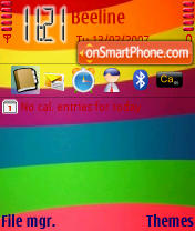 Colours 2 theme screenshot