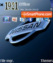 Nissan 02 theme screenshot