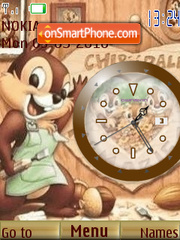 Скриншот темы Chip Clock
