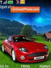 Red Aston Martin tema screenshot