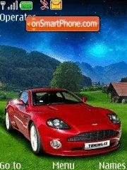 Скриншот темы Red Aston Martin