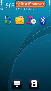 Capture d'écran Symbian Planet 02 thème