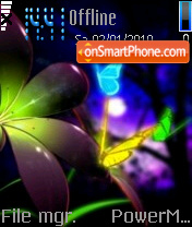 Butterfly Light es el tema de pantalla