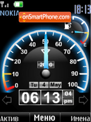 Clock Indicators tema screenshot