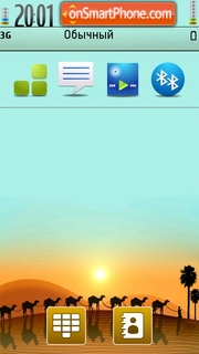 Desert 04 tema screenshot