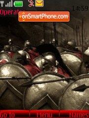 Скриншот темы The 300 Spartans 01