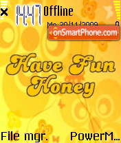 Have Fun Honey Theme-Screenshot