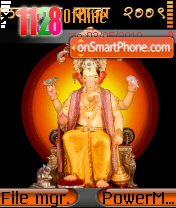 Capture d'écran Lalbaugcha Raja 2009 thème