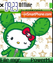 Hellokitty 03 tema screenshot